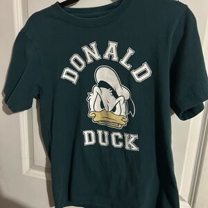 XS Disney Donald Duck Green T-Shirt